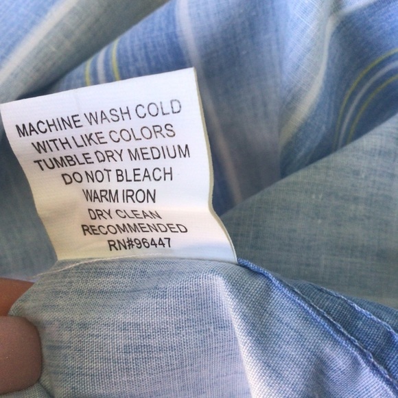 Men’s button up dress, businesslong sleeve shirt - Picture 4 of 8